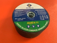 4 Inch Abrasive Green Silicon Carbide Grinding Stone With 5/8-11 Thread For Granite 4X2X5/8-11,80 Grit