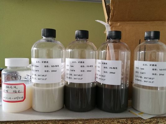 Remoção alta Rate Poly Diamond Slurry For que lustra Sapphire Wafer
