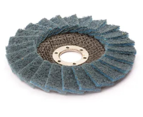 Non Woven Surface Conditioning Flap Disc Finishing Metal Polishing / Buffing