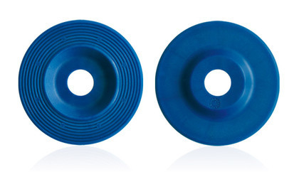 Placa de suportação de nylon plástica para o disco da aleta